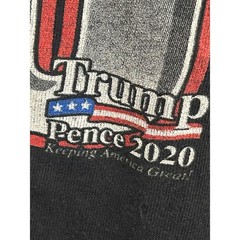Trump 2020 President Seal Graphic T-Shirt Mens 3XL Black Heavy Cotton Tee