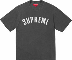 Supreme Cracked Arc S/S Top Black Size XL SS24 In Hand Ships Fast Spellout