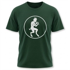Pan Satyr T-Shirt | Flute Playing Greek God Unisex Graphic Print Tee Shirt