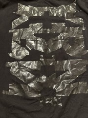 Men’s Big & Tall YRN Glossy Black Graphic T Shirt Size 3XL NWOT