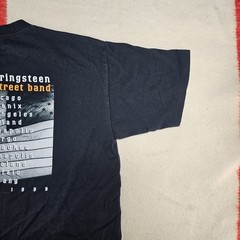 Vintage 1990s Bruce Springsteen & The E Street Band 1999 Tour Shirt XL Black