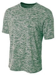 A4 Space Dye Tech Tee Mens N3296