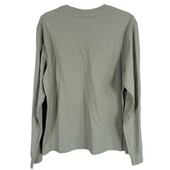 Chubbies Long Sleeve Pocket T Shirt Howlin for the Weekend Mens M Olive Green