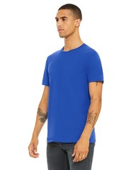 Bella + Canvas 3001C 2XL True Royal Cotton Jersey Tee Unisex Blue Tshirt