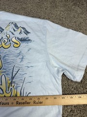 Buc-ee’s Shirt Mens XL Blue Short Sleeve Graphic Crew Neck Tagless Cotton