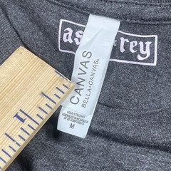 Canvas Astorrey CrewNeck T-Shirt Mens M Medium Dark Gray Poly-Cotton Blend
