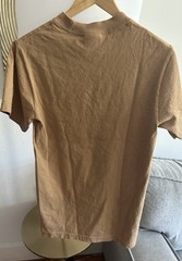 Shaka Wear S Tan Y2K Streetwear T Shirt Hip Hop Skate Super Maxi Heavy