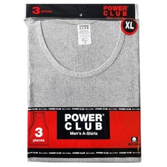 Men’s Tank Top 100% Cotton Black Grey A-Shirt Wife Beater Undershirts Size S-3XL