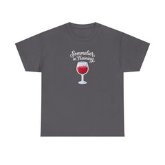 Sommelier in Training Tee | Wine Glass Illustration, Wine Lover Shirt