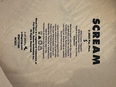 Scream Halloween Horror Movie New Mens Unisex S T-shirt Tee Shortsleeve