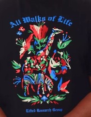 LRG All Walks Of Life Men’s Tee Black/Multi L0ZVMSCXX-BL30 Small