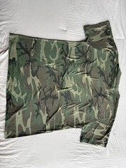 Vintage 80’s Ace Sportswear Camo Pocket Tee Super Thin XL USA