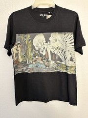 Uniqlo Men L T-shirt Ukiyo-e UT COLLECTION ( Short Sleeves, Regular Fit)
