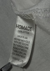Homage Classics Larry Johnson Charlotte 90s GmaT Shirt 100% Cotton Men’s Size L