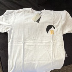 RHUDE Men’s M White Graphic Logo T-Shirt Short Sleeve Crew Neck NWT