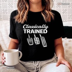 Classically Trained Manual Car Shirt – Funny Stick Shift Driving Tee For Men