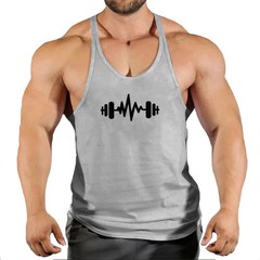 Men Gym Stringer Tank Top Bodybuilding Fitness Vest