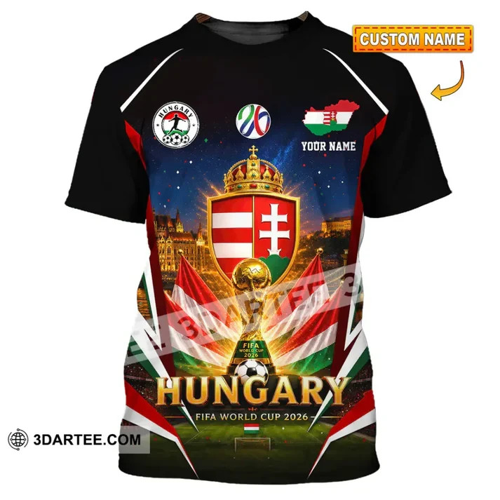 Unisex Shirt – Custom Hungary World Cup 2026 Shirt all size reprint VK13765