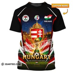 Unisex Shirt – Custom Hungary World Cup 2026 Shirt all size reprint VK13765