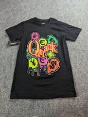 Outrank T-Shirt Men’s Small Black Graphic Print Money Bags NWT