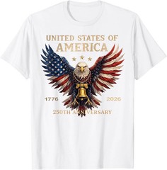 Retro 250th Anniversary The United States of America T-Shirt