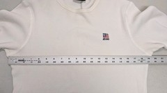 Polo Jeans Co Ralph Lauren Shirt Mens Large Waffle Knit Thermal RL Flag Logo