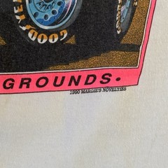 Vintage 1990s Calistoga Speedway Napa County Sprint Car T Shirt Fits Sz Large