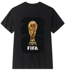 2026 FIFA World Cup 26 Trophy Graphic Unisex T-Shirt SIZE S-5XL