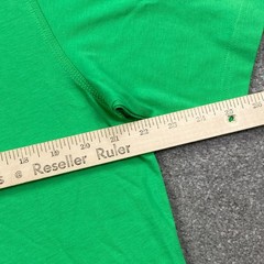 Adidas Mens Trefoil Ess Tee T Shirt Energy Green Logo Size L New
