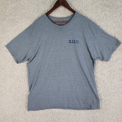 5.11 Tactical T-Shirt Men’s XL Gray United States Armed Forces Soldiers Flag Jet