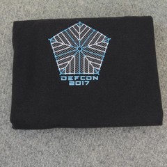 Defcon DEF CON 25 T Shirt XL VTG 2017 Las Vegas Computer Hacker Conference Tech