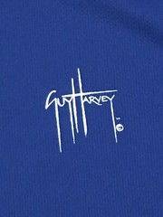 Guy Harvey Champion Blue Water Double Dry Active Wear T-Shirt Adult Size Medium