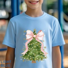 Christmas Tree Bow Shirt, Christmas Shirt for Women, Christmas Tree Shirt 203707