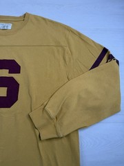 Vtg American Eagle Long Sleeve Rugby Football Shirt Heavy Cotton Y2K Mens XL