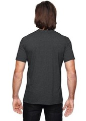 Anvil Tri-Blend Tee 6750 Unisex Mens Tshirt L Heather Dark Gray
