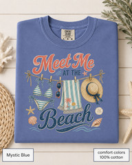 Meet Me at the Beach Comfort Colors Shirt