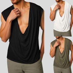 Men Vest Brand New Condition Loose Fit Polyester Fabric Regular Length