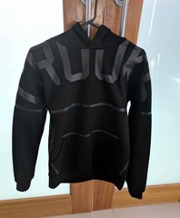 Crooks & Castles Oversized Black Hoodie Size S Spellout Streetwear Jumper