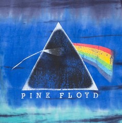 Pink Floyd Tank Top Dark Side of the Moon Prism Muscle Shirt Tie Dye Men’s Large