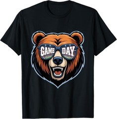 Game Day Bear Football Sports Fan T-Shirt