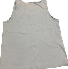 Comfort Colors Blue Sleeveless Cotton Racerback Tank Top Men’s Size Large