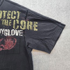 Body Glove Shirt Mens Large Black Distressed Graphic Protect The Core Surf Tee