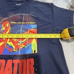 Predator T-Shirt Loot Crate Exclusive Dillon Handshake Thermal Vision Size L