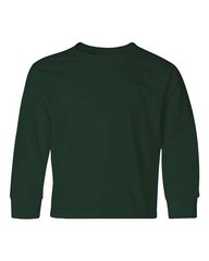 JERZEES Youth Dri-Power Long Sleeve 50/50 T-Shirt 29BLR
