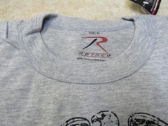 USMC Gray T-shirt EGA Eagle Globe & Anchor Rothco US Marine Corps Short Sleeve