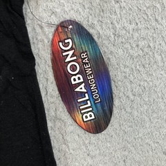 Billabong Shirt Mens Large Black Loungewear Super Soft Surf Graphic Wave Tee