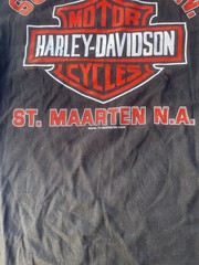 2000 Harley Davidson Tank Top Medium Super bikes N.V St. Maarten N.A. NWT