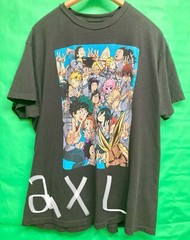 Huge Varied Anime T Shirt Lot Hot Topic My Hero Academia Naruto Black Matter 2XL