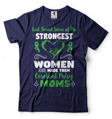Cerebral Palsy Mom T-shirt Cerebral Palsy awareness Strongest Mother Tee Shirt