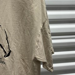 Unbranded Men’s Cream and Tan T-shirt